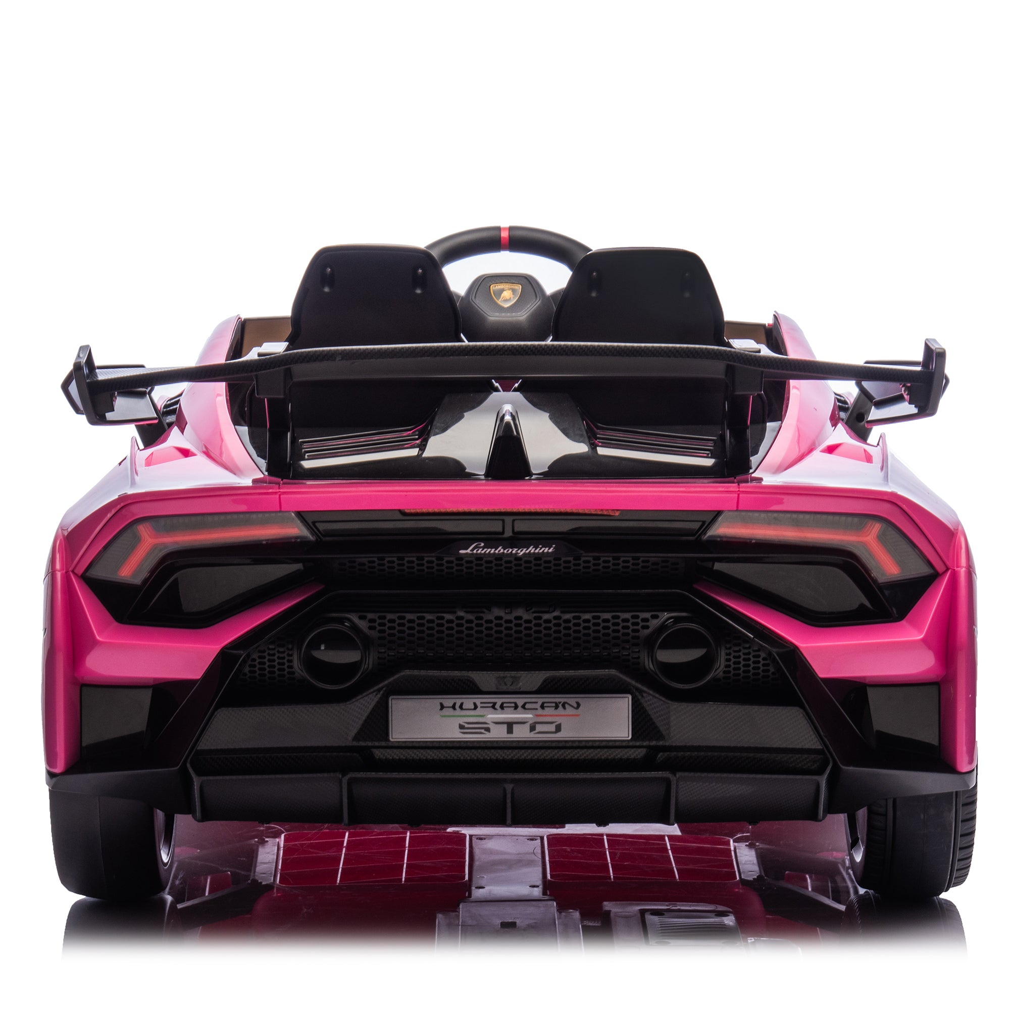 Lamborghini Huracan 24V Licensed Kids Electric Ride On Cars With Remote Control, Horn, Lights, Music, Suspension