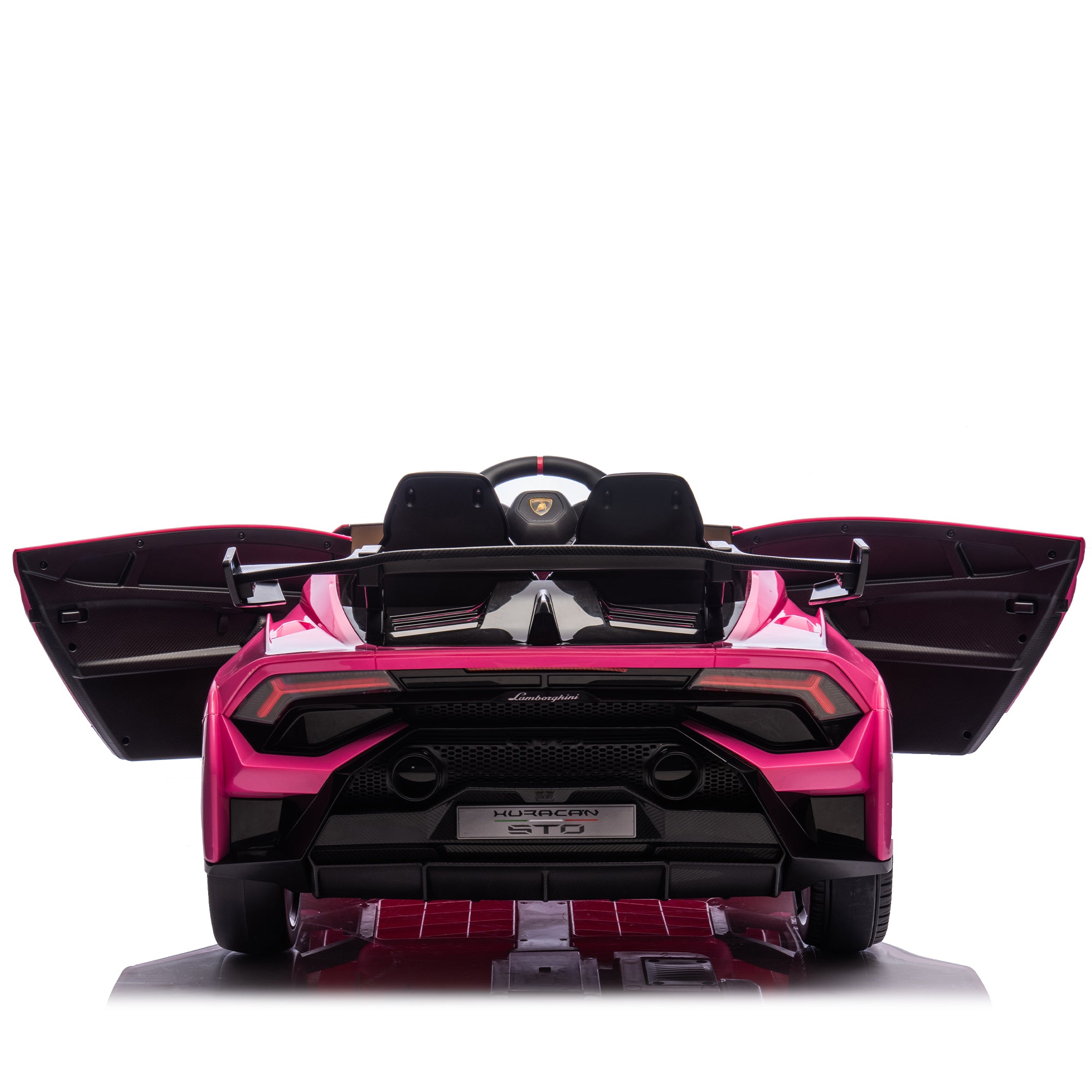 Lamborghini Huracan 24V Licensed Kids Electric Ride On Cars With Remote Control, Horn, Lights, Music, Suspension